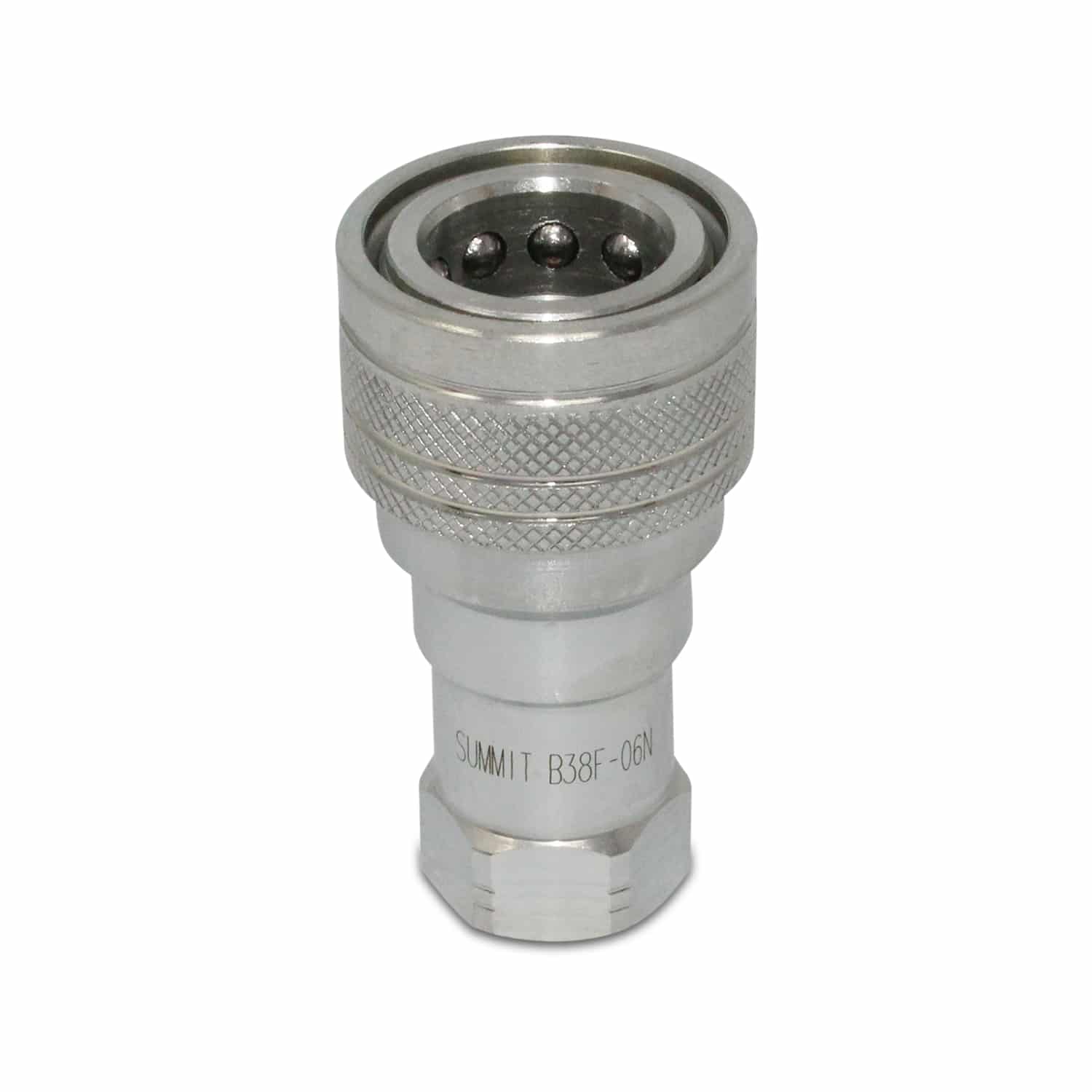 thumbnail image 2 of Gemels® 1-1/4″ NPT ISO 7241-A Quick Hydraulic Coupler Set 2 of 9