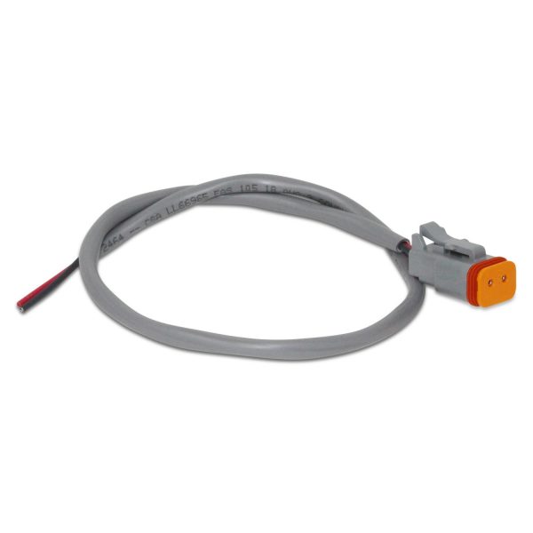 Rallonge Câble Deutsch DT 2 Broches - 4 Pieds (1,2m), Jauge 14, Rouge/noir, IP67