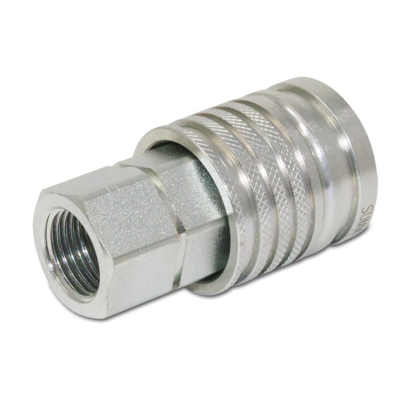 1/2″ Agricultural Hydraulic Quick Connect Fittings Female - 1/2″ NPT Thread | Magister Hydraulics