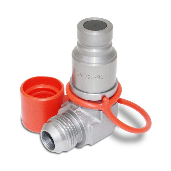 thumbnail image 2 of 1Set Hydraulic Quick Connect Coupler Carbon Steel M14 2 of 10