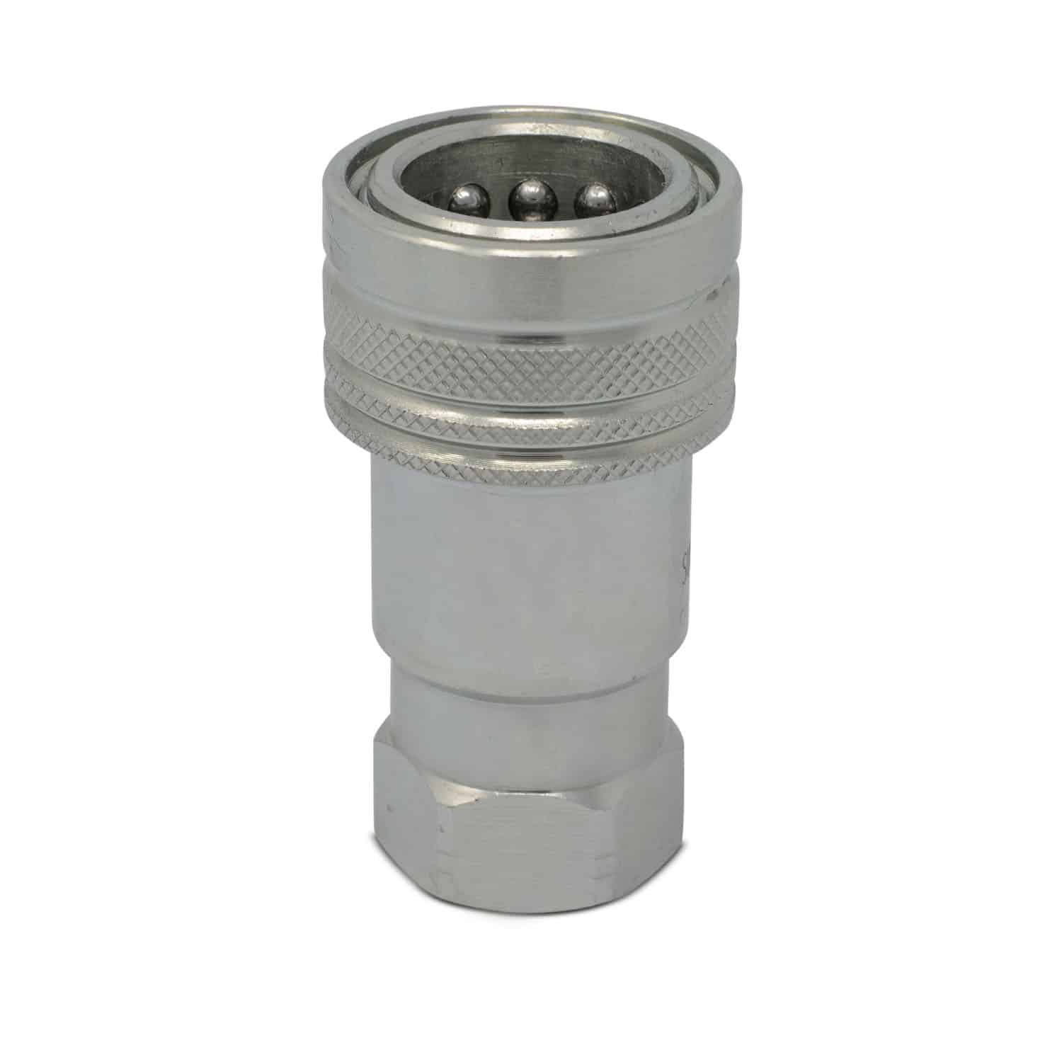 thumbnail image 2 of Gemels® 1-1/4″ NPT ISO 7241-A Quick Hydraulic Coupler Set 2 of 9