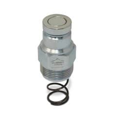 Skid Steer Attachments 7246798 Hydraulic Quick Coupler - 3/8" Male Flat Face Cartridge For Bobcat Skid Steer Loaders Skid Steer Quick Connect