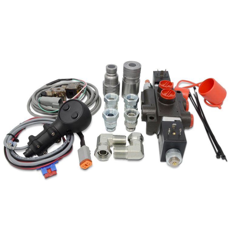 Hydraulic Third / 3rd Function Valve Kit w/ Joystick Handle for Tractor
