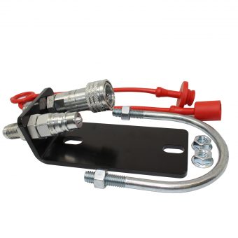 2-Piece 1/2 Inch Hydraulic Quick Couplers – Pioneer Style Ball-Type, Easy Connect/Disconnect