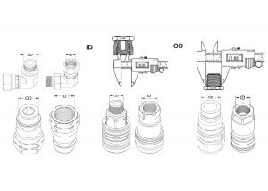 COUPLERS, THREADS, FITTINGS & ADAPTERS IDENTIFICATION GUIDE