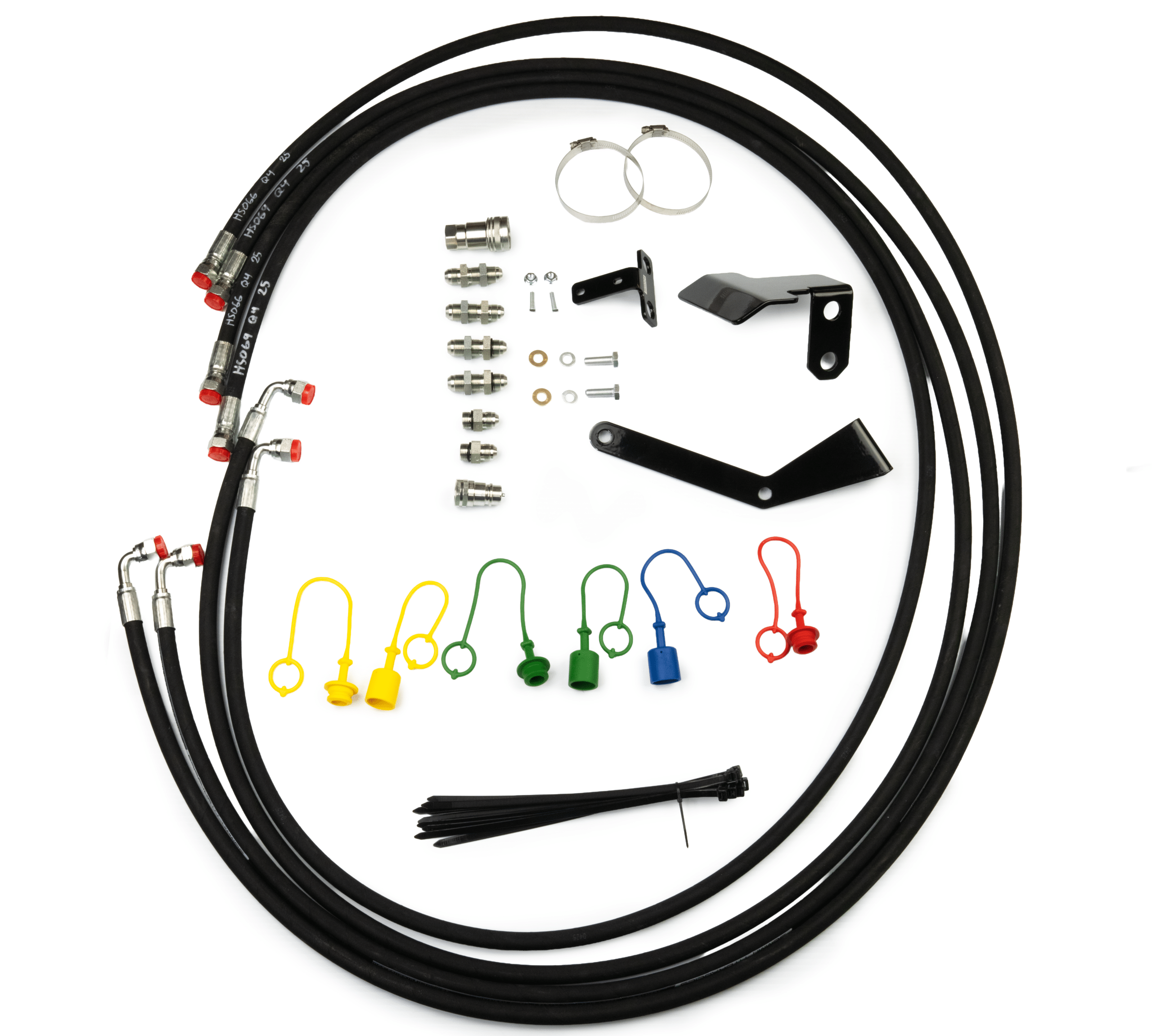 Front Third Function Add-On to Rear Remote Kit for John Deere 3025E, 3032E, 3038E