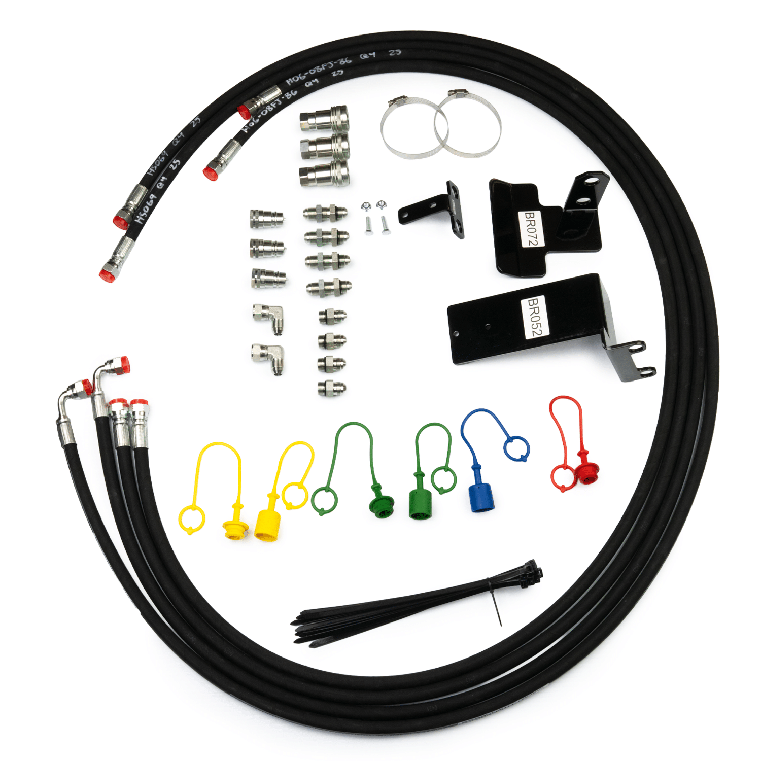 Front Third Function Add-On to EVK Rear Remote Kit for John Deere 3033R, 3038R, 3039R, 3045R, 3046R