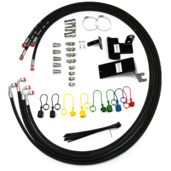 Front Third Function Hose Kit for John Deere 3033R, 3038R, 3039R, 3045R, 3046R w/ Factory 3rd SCV
