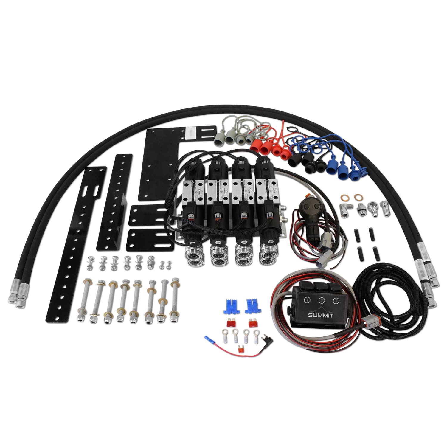 BYKARTE UHとHSセット Rear Hydraulic Valve Kit for Kubota B & LX Series Tractors