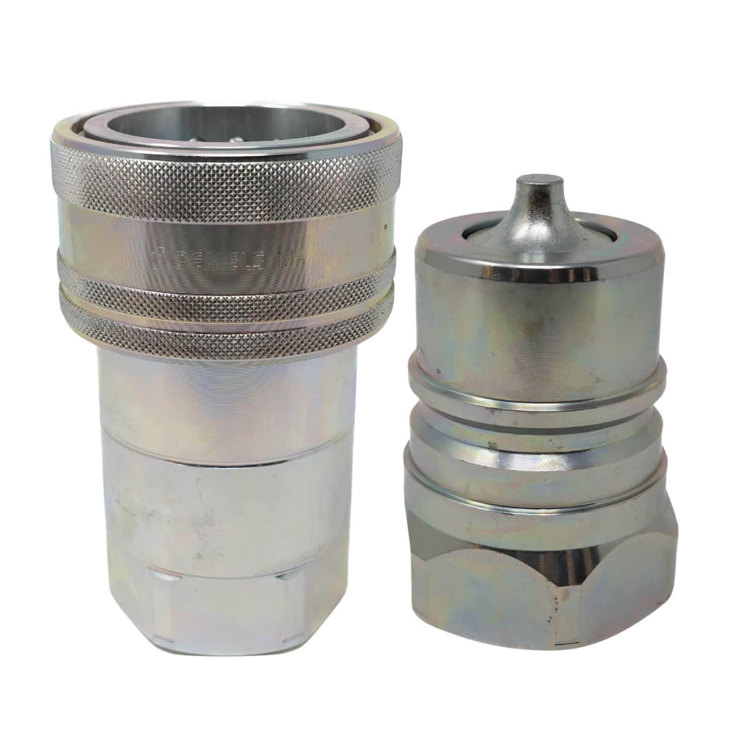 thumbnail image 2 of Gemels® 1-1/4″ NPT ISO 7241-A Quick Hydraulic Coupler Set 2 of 9