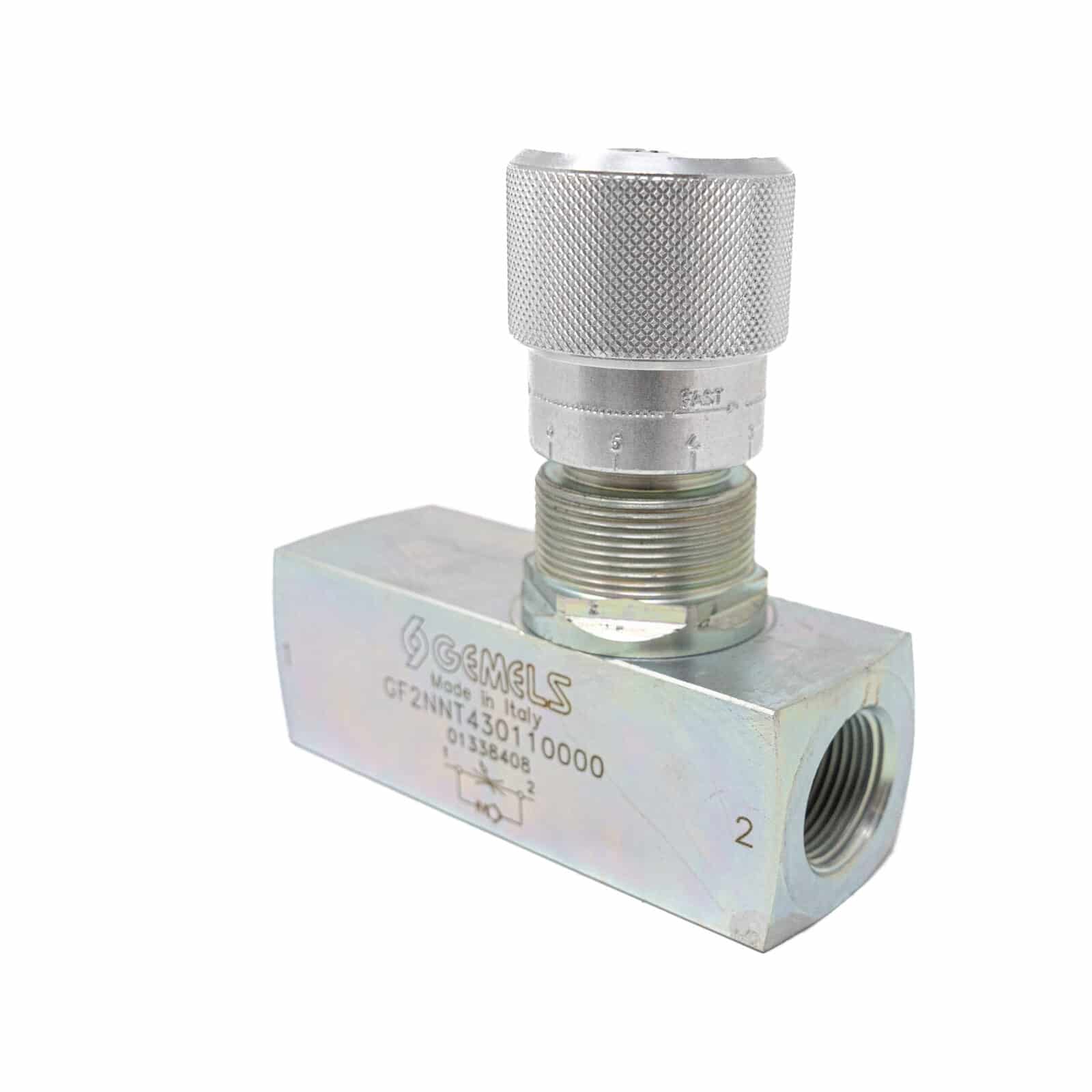 In Line Flow Control Valve Gemels® Uni-Directional Flow Control Valve, 3/4