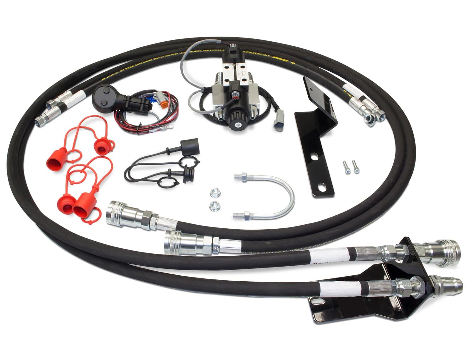 Componentes del kit de tercera función Kubota de Summit Hydraulics