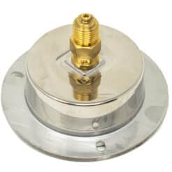 View of the center back mounting location of the Summit Hydraulics Pressure Gauge