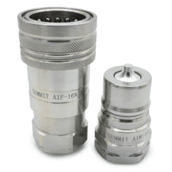 1″ NPT ISO 7241-A Quick Disconnect Hydraulic Coupler Set