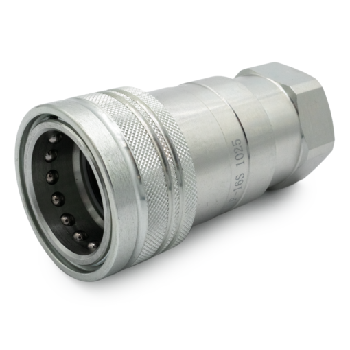 1″ SAE ISO 7241-A Quick Disconnect Hydraulic Coupler Set - Image 4