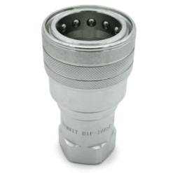 1" BSP ISO 7241-B Quick Disconnect Hydraulic Female Coupler