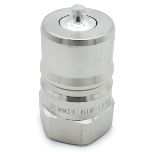 1" BSP ISO 7241-B Quick Disconnect Hydraulic Coupler Set - Image 5