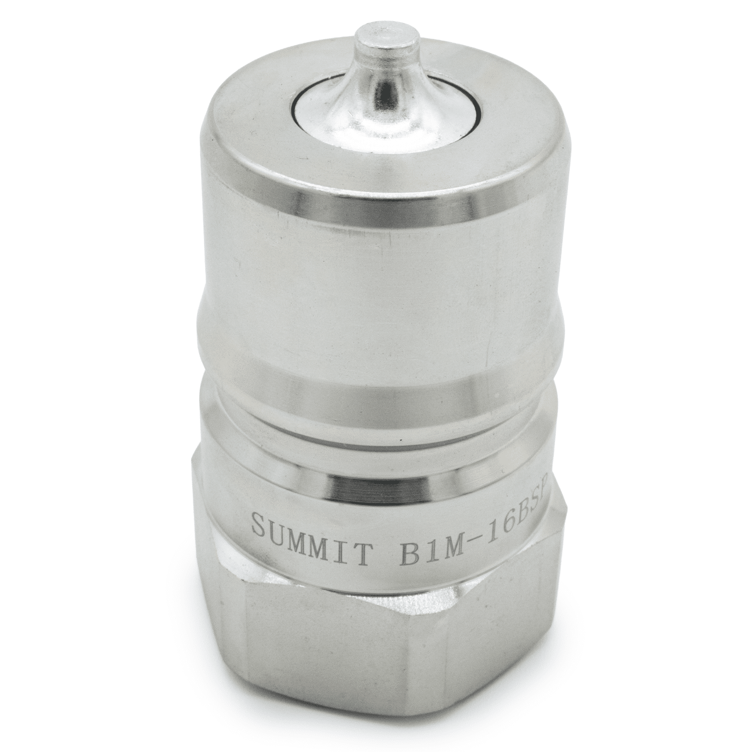 1" BSP ISO 7241-B Quick Disconnect Hydraulic Male Coupler