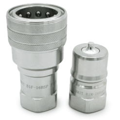 1" BSP ISO 7241-B Quick Disconnect Hydraulic Coupler Set