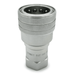 1" SAE ISO 7241-B Quick Disconnect Hydraulic Female Coupler