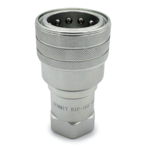 1" SAE ISO 7241-B Quick Disconnect Hydraulic Coupler Set - Image 3